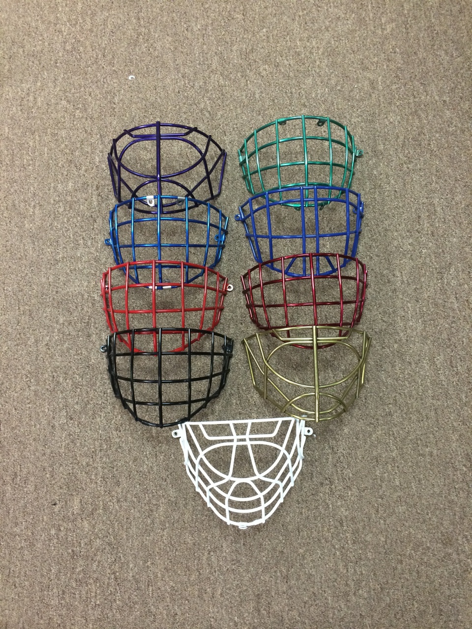 Cat eye vs cheater cages. Why I wear cheater cages on my hockey goalie mask  